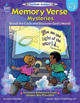 Paperback Memory Verse Mysteries: Grades 1-3 Book