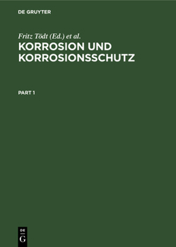 Hardcover Korrosion Und Korrosionsschutz [German] Book