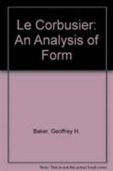 Paperback Le Corbusier Analysis Form 2E Pb Book