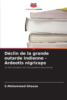Paperback Déclin de la grande outarde indienne - Ardeotis nigriceps [French] Book