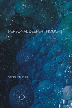 Paperback Personal Deeper Thought! Book