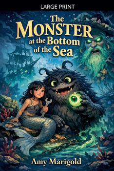 Paperback The Monster at the Bottom of the Sea [Large Print] Book