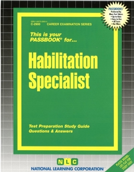 Paperback This Is Your Passbook For... Habilitation Specialist Book