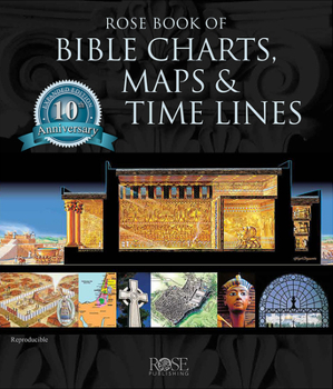 Hardcover Rose Book of Bible Charts, Maps and Time Lines Book