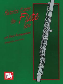 Paperback Mel Bay Favorite Carols for Flute Solo Book
