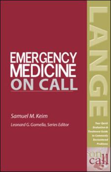 Paperback Emergency Medicine on Call Book