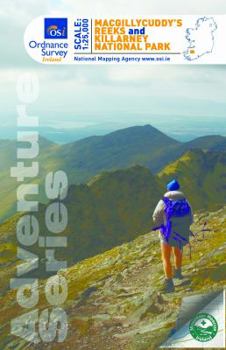 Map MacGillycuddy's Reeks & Killarney National Park (Irish Maps, Atlases and Guides) Book