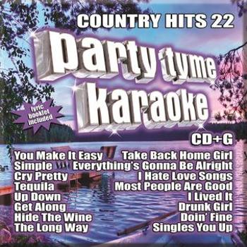 Music - CD Country Hits 22 (16-song CD+G) Book