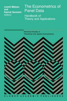 Paperback The Econometrics of Panel Data: Handbook of Theory and Applications Book