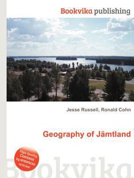 Paperback Geography of Jamtland Book