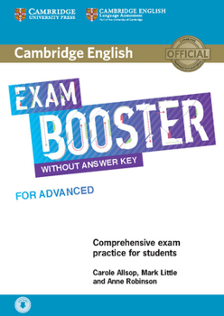 Paperback Cambridge English Exam Booster for Advanced Without Answer Key with Audio: Comprehensive Exam Practice for Students Book