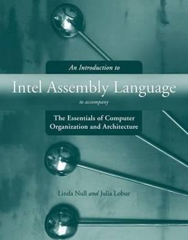 Paperback An Introduction to Intel Assembly Language: To Accompany Essentials of Computer Organization and Architecture Book