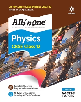 Paperback CBSE All In One Physics Class 12 2022-23 Edition (As per latest CBSE Syllabus issued on 21 April 2022) Book