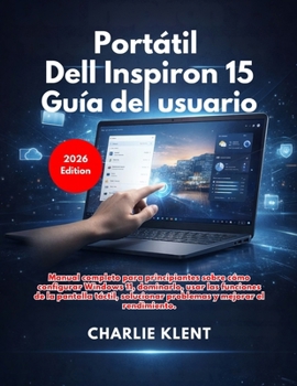 Paperback Portátil Dell Inspiron 15 Guía del usuario [Spanish] Book