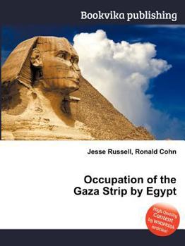 Paperback Occupation of the Gaza Strip by Egypt Book