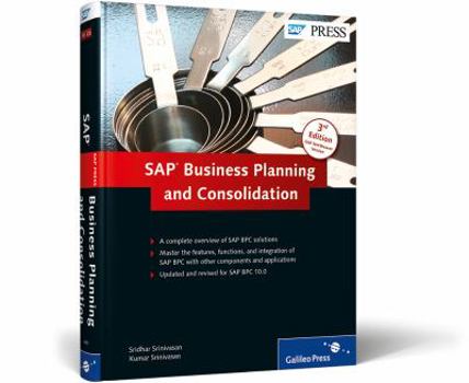 Hardcover SAP Business Planning and Consolidation, 3rd Edition Book