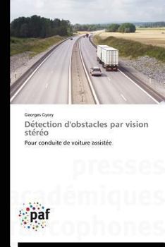 Paperback Détection d'Obstacles Par Vision Stéréo [French] Book