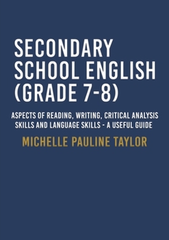 Paperback Secondary School English (Grade 7-8) Book
