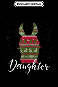 Composition Notebook: Llama Ugly Daughter Family Gift Christmas  Journal/Notebook Blank Lined Ruled 6x9 100 Pages