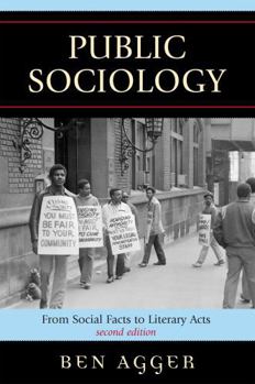 Paperback Public Sociology: From Social Facts to Literary Acts Book