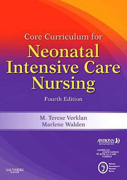 Paperback Core Curriculum for Neonatal Intensive Care Nursing Book