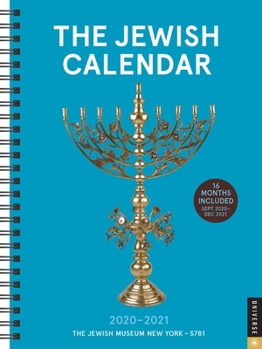 The Jewish Calendar 2020-2021 16-Month Engagement Calendar: Jewish Year 5781