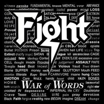 Vinyl War Of Words  Ie  White Vinyl Book