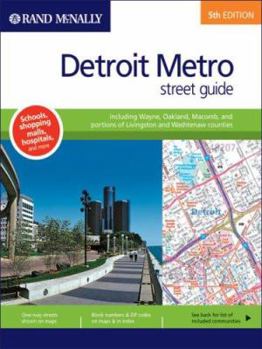 Rand McNally Detroit Metro, Michigan: Street Guide