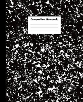 Composition Notebook: Marbled Black & White, College Ruled, 110 pages - Stylish Classic Marble Composition Journal Notebook for Home Work Office Business Ideas Writing and School (7.5 x 9.25 in)