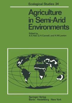 Paperback Agriculture in Semi-Arid Environments Book