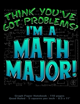 Graph Paper Notebook: 110 Pages - Quad Ruled - 5 Squares per Inch - 8.5 x 11"