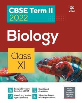 Paperback CBSE Term II Biology 11th Book