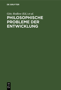 Hardcover Philosophische Probleme Der Entwicklung [German] Book