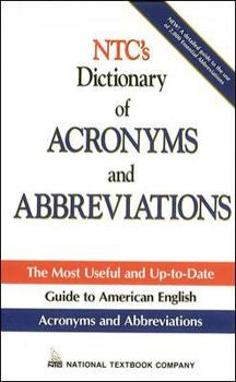 Paperback NTC's Dictionary of Acronyms and Abbreviations Book