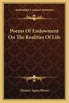 Paperback Poems Of Endowment On The Realities Of Life Book