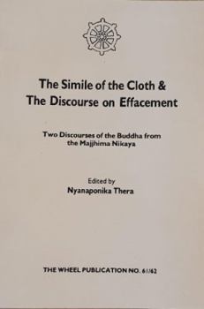 Paperback Simile of Cloth: Discourse on Effacement Book