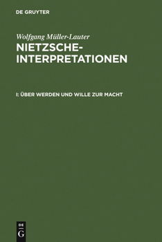 Hardcover Über Werden Und Wille Zur Macht [German] Book