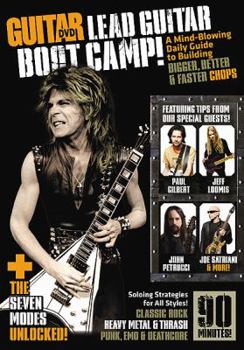 DVD Lead Guitar Boot Camp!: A Mind-Blowing Daily Guide to Building Bigger, Better & Faster Chops Book