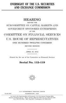 Oversight of the U.S. Securities and Exchange Commission