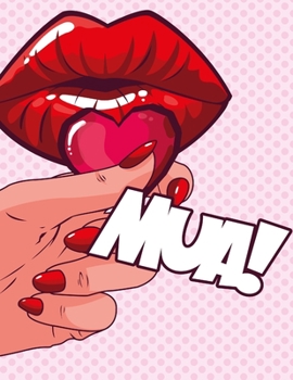 Paperback MUA! - Makeup Artist Face Charts & Makeup Sketchbook: MUA Sketchbook/Notebook Book