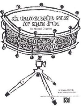 Paperback Six Unaccompanied Solos for Snare Drum Book