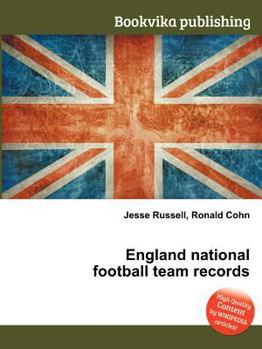 Paperback England National Football Team Records Book