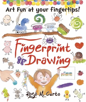 Paperback Fingerprint Drawing: Art Fun at Your Fingertips! Book