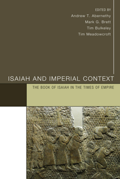 Paperback Isaiah and Imperial Context Book