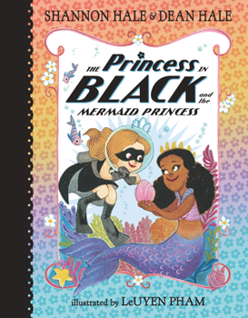 Hardcover The Princess in Black and the Mermaid Princess Book