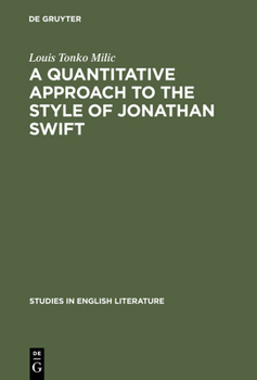 A Quantitative Approach to the Style of Jonathan Swift