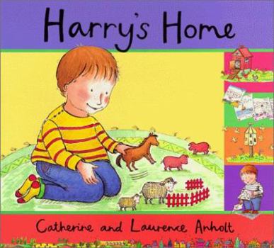 Hardcover Harry's Home Book