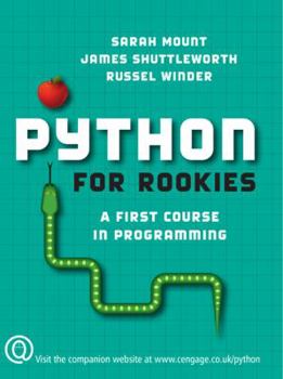 Paperback Python for Rookies: A First Course in Programming Book