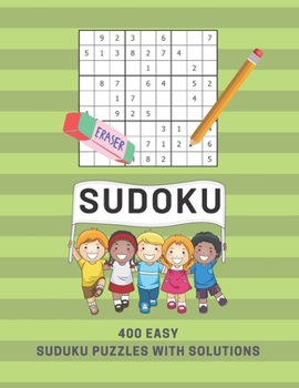 Paperback Sudoku: 400 Easy Sudoku Puzzles For Kids Book