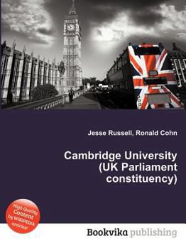 Paperback Cambridge University (UK Parliament Constituency) Book
